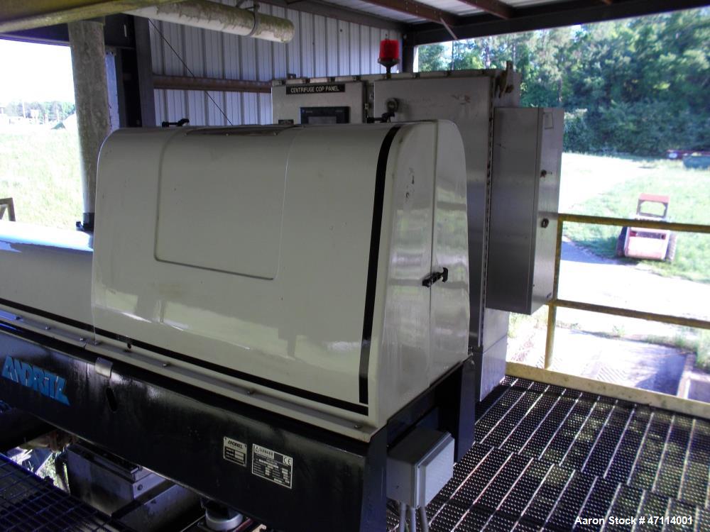 Used Andritz D4LC30CHP Solid Bowl Decanter Centrifuge.