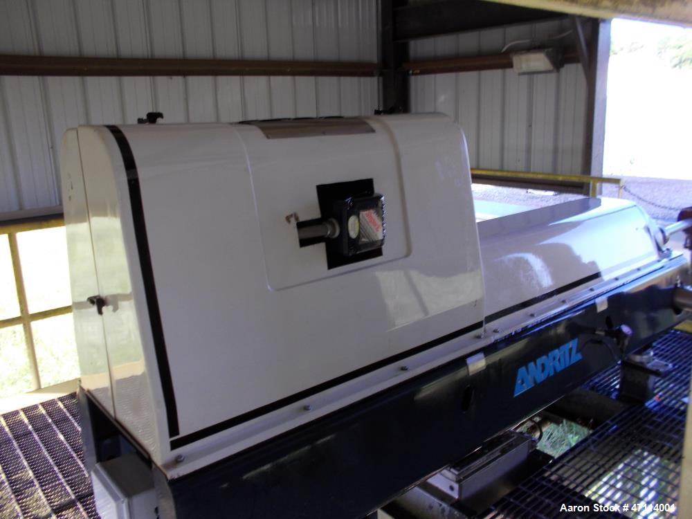 Used Andritz D4LC30CHP Solid Bowl Decanter Centrifuge.