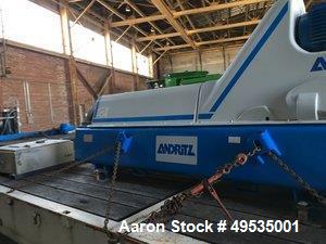 Used- Andritz D5LC30CHP Food Grade Solid Bowl Decanter Centrifuge.