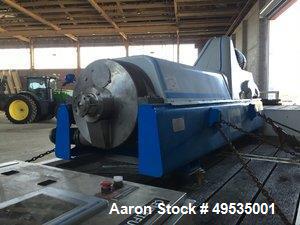 Used Andritz D5LC30CHP Food Grade Solid Bowl Decanter Centrifuge.