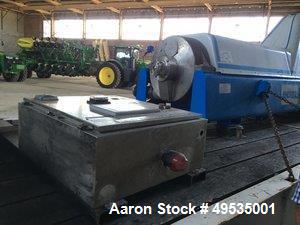 Used Andritz D5LC30CHP Food Grade Solid Bowl Decanter Centrifuge.