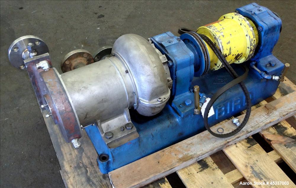 Used Bird Solid Bowl Decanter Centrifuge,  Model 0100