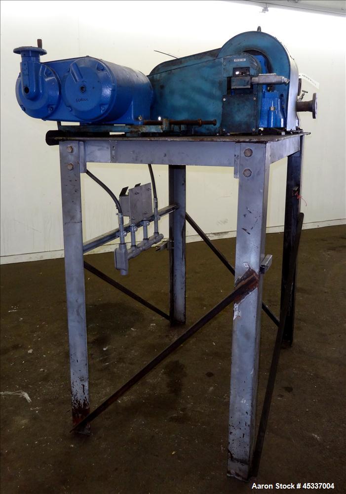 Used Bird Solid Bowl Decanter Centrifuge, 0100