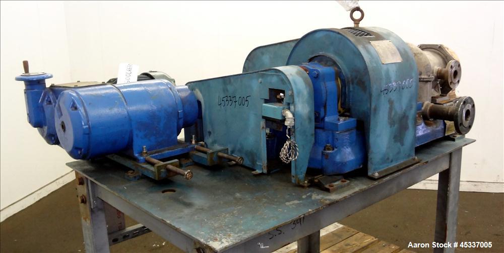 Used Bird 0100 Solid Bowl Decanter Centrifuge