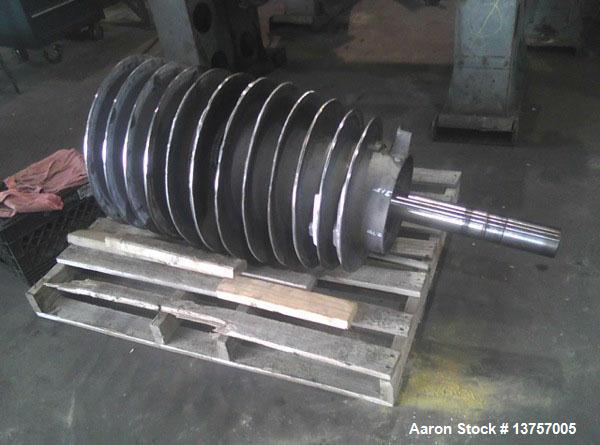 Used Rebuilt, Bird 24" x 38" Solid Bowl Decanter Centrifuge.