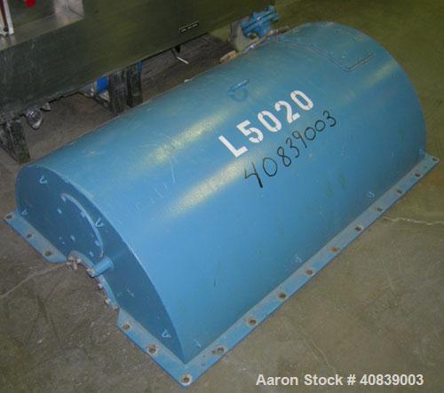 Used Bird 24" x 38" Solid Bowl Decanter Centrifuge. 316 Stainless steel construction (product contact areas). Maximum bowl speed 1800 rpm, 3" single lead conveyor with weld hardfacing wear protection...