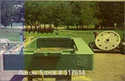 USED: Bird 24" x 60" solid bowl decanter centrifuge, carbon steel construction, CCF design, 8" single lead conveyor with hardfacing, end discharge cake ports, new gearbox, base, casing, isolators.