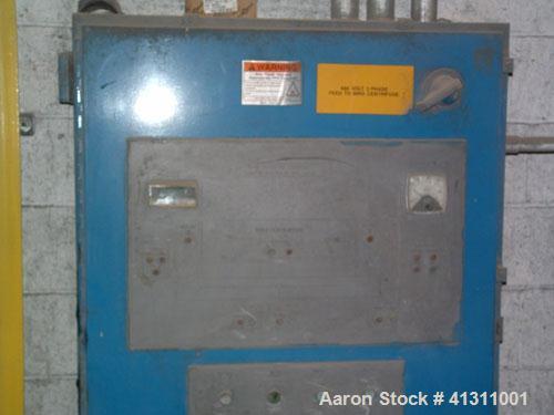 Used Bird Solid Bowl Centrifuge, model 2500. 75 hp motor, frame, etc.