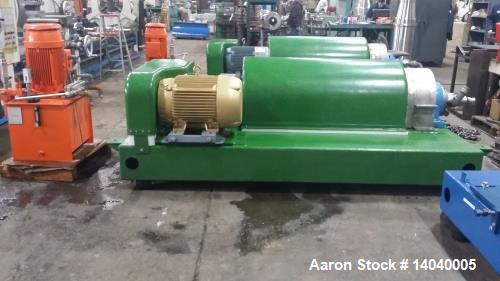 Used Flottweg/Bird 2550 Tricanter Solid Bowl Centrifuge