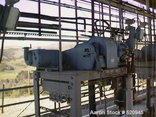USED: Bird 6" x 12" solid bowl decanter centrifuge, 316 stainlesssteel construction on product contact areas, 10 deg contour bowl.Max bowl speed 6000 rpm, vapor-tite pressure discharge, design tempof...