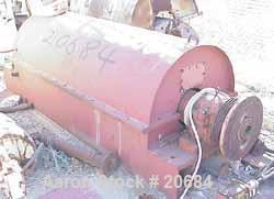 USED Bird HB-3700 (24" x 72") solid bowl decanter centrifuge, CS.Max bowl spd 1400 rpm, 8 deg contour bowl, 9" double lead conveyor,50 hp motor 440/3/60/1750 rpm, fixed spd backdrive, guards, polymer...