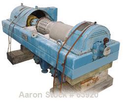 Used Stainless Steel Bird Screen Bowl Decanter Centrifuge