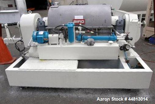 Used Bird 40" x 60" Solid Bowl Decanter Centrifuge