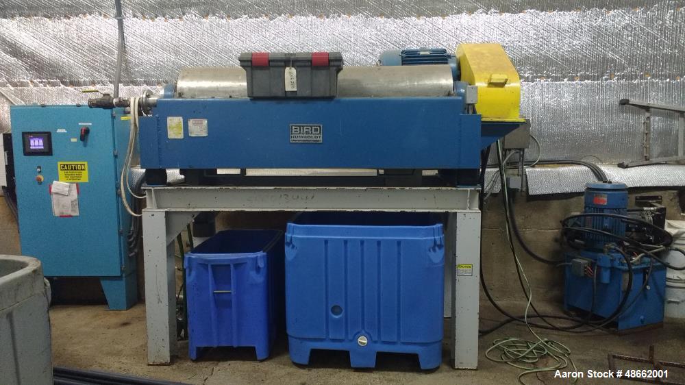 Used Bird CentriPress Decanter Centrifuge, Model CP-3034