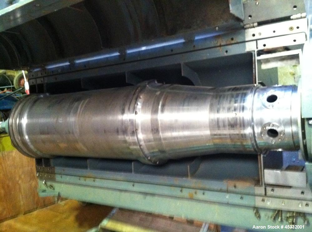 Used Stainless Steel CBB Decanter Centrifuge, Model CD 40 I