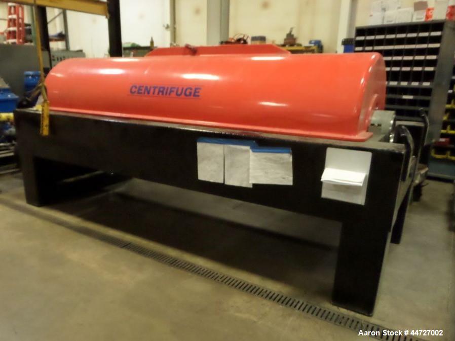 Used Centriquip Decanter Centrifuge, Model CQ 6000