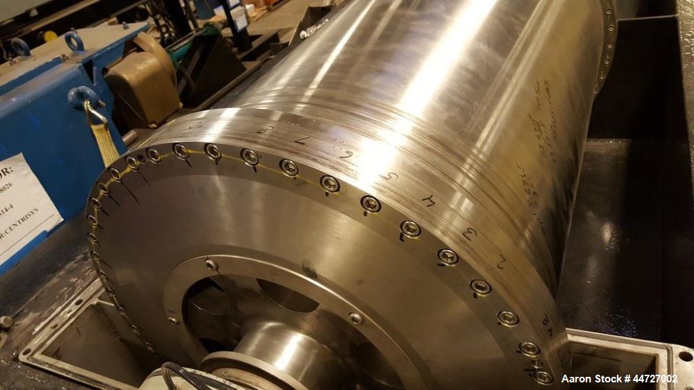 Used Centriquip Decanter Centrifuge, Model CQ 6000