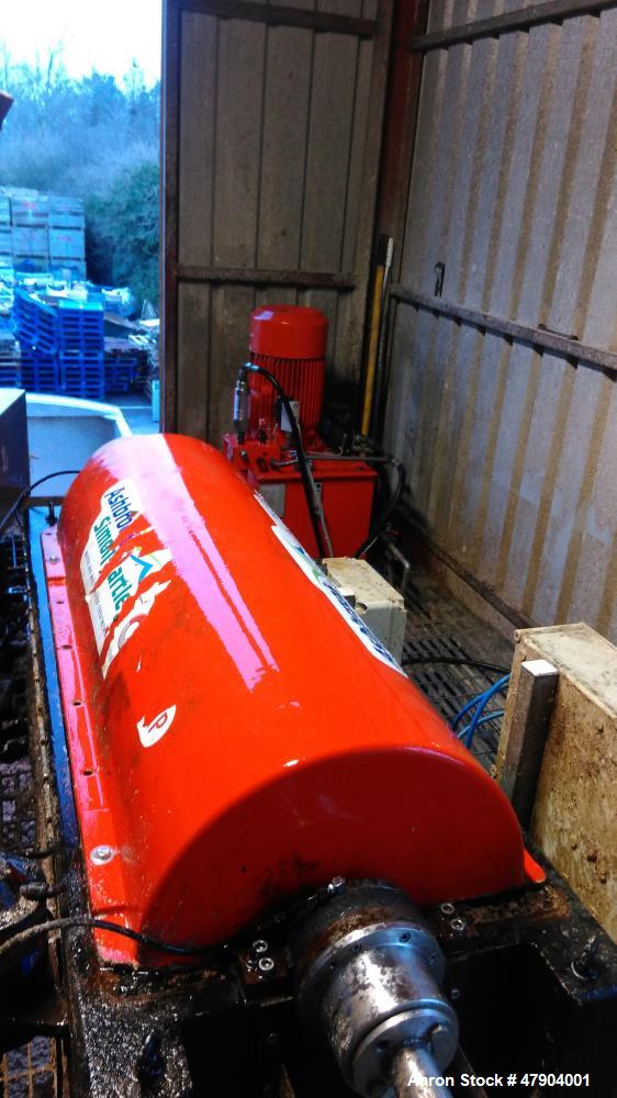 Used Centriquip CQ-3000 Solid Bowl Decanter Centrifuge. Max speed 4500 rpm, 3 x 415 V 50 HZ motor 18.5 Kw control panel. Mfg 2011. Unit is refurbished. Refurbishment includes:. Dismantle the Centrifu...