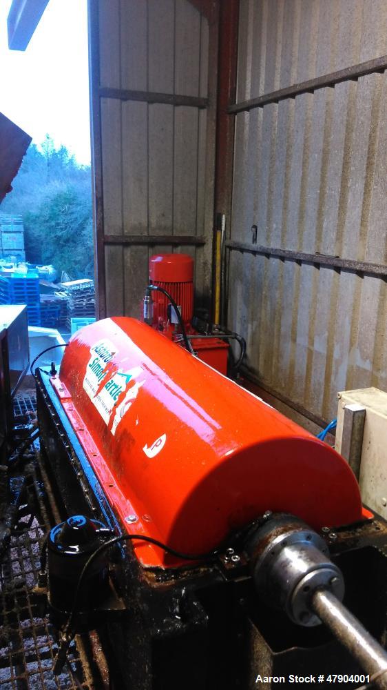 Used Centriquip CQ-3000 Solid Bowl Decanter Centrifuge. Max speed 4500 rpm, 3 x 415 V 50 HZ motor 18.5 Kw control panel. Mfg 2011. Unit is refurbished. Refurbishment includes:. Dismantle the Centrifu...