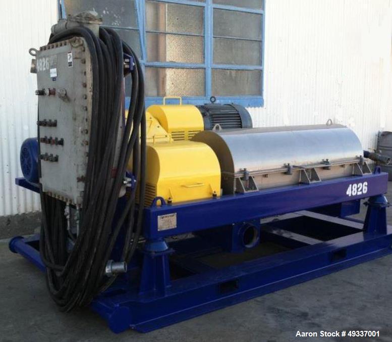 Used- Centrisys Skid Mounted Centrifuge, Model CS-18.