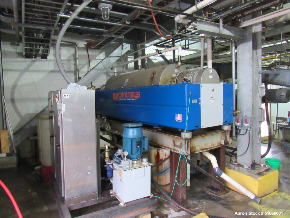 Used Centrisys CS21-4HC Solid Bowl Tricanter Centrifuge