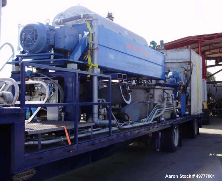 Used Centrisys CS26-4 Three Phase Solid Bowl "Drilling Mud" Decanter Centrifuge