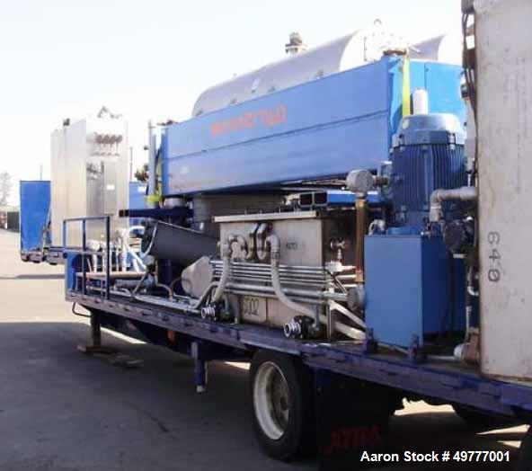 Used Centrisys CS26-4 Three Phase Solid Bowl "Drilling Mud" Decanter Centrifuge
