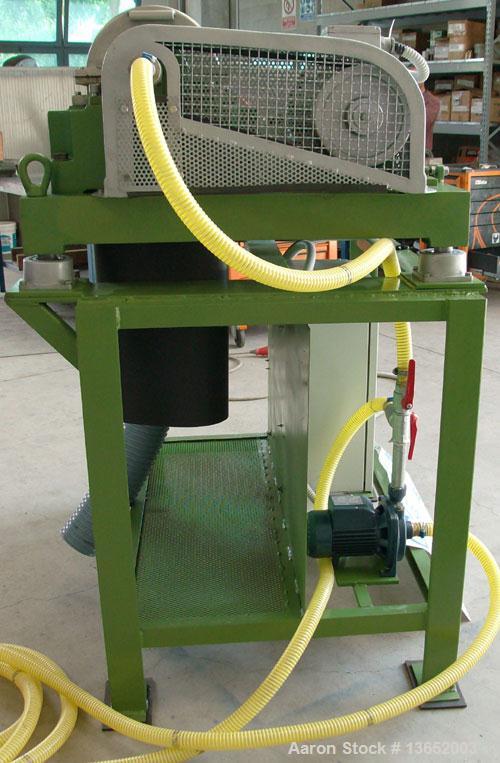Used Comicondor DS-15L Solid Bowl Decanter Centrifuge. 316 Stainless steel construction on product contact parts. Max bowl speed 5600 rpm, single lead conveyor, base, casing, gearbox, feed pipe, 5.5 ...