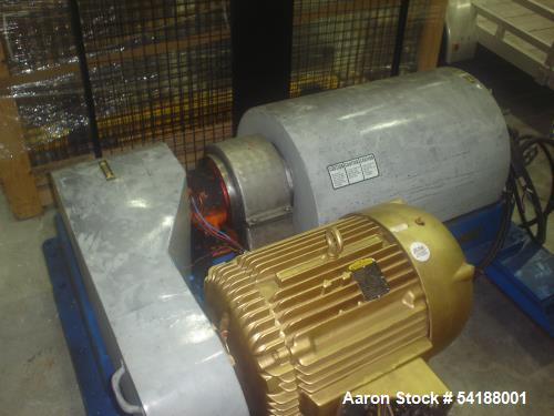 Used Dorr Oliver 12L Solid Bowl Decanter Centrifuge – Stainless Steel, 5000 RPM, Reconditioned