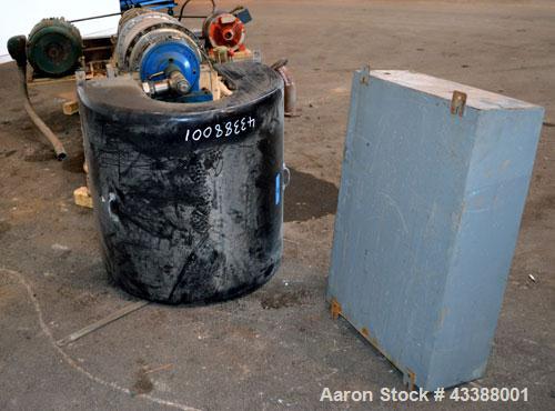 Used Dorr Oliver Merco 16L Solid Bowl Decanter Centrifuge. 316 Stainless steel construction (product contact area), maximum bowl speed 4000 rpm, 5” double lead conveyor with welded hardfacing, auger ...