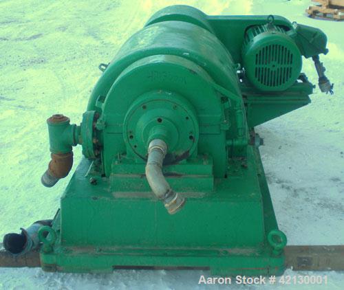 Used Dorr Oliver/Merco Z-16L Solid Bowl Decanter Centrifuge, 316 stainless steel construction (product contact areas), maximum bowl speed 4000 rpm, 3" single lead conveyor with welded hardfacing wear...