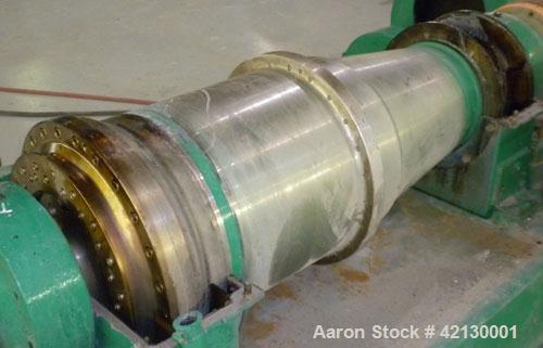 Used Dorr Oliver/Merco Z-16L Solid Bowl Decanter Centrifuge, 316 stainless steel construction (product contact areas), maximum bowl speed 4000 rpm, 3" single lead conveyor with welded hardfacing wear...