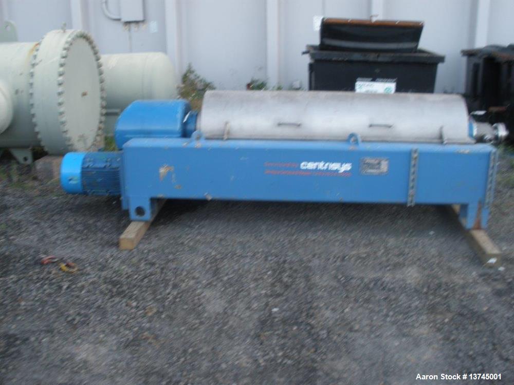 Used Flottweg K4D-4444 SortiCanter Centrifuge.