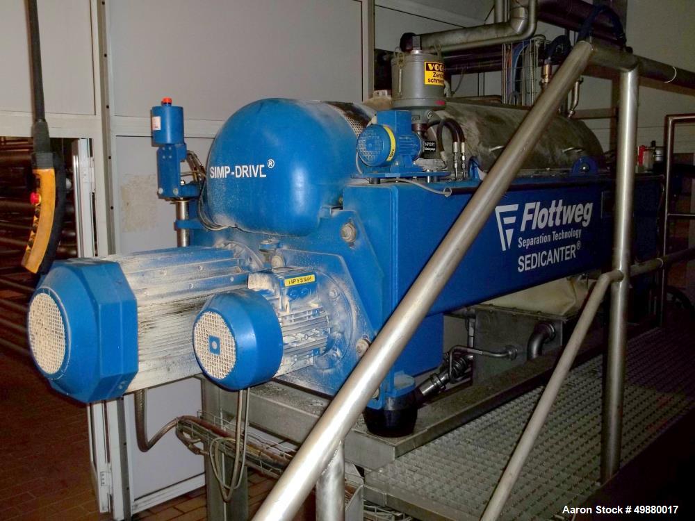 Used Flottweg S4E-3-408 Sedicanter Centrifuge