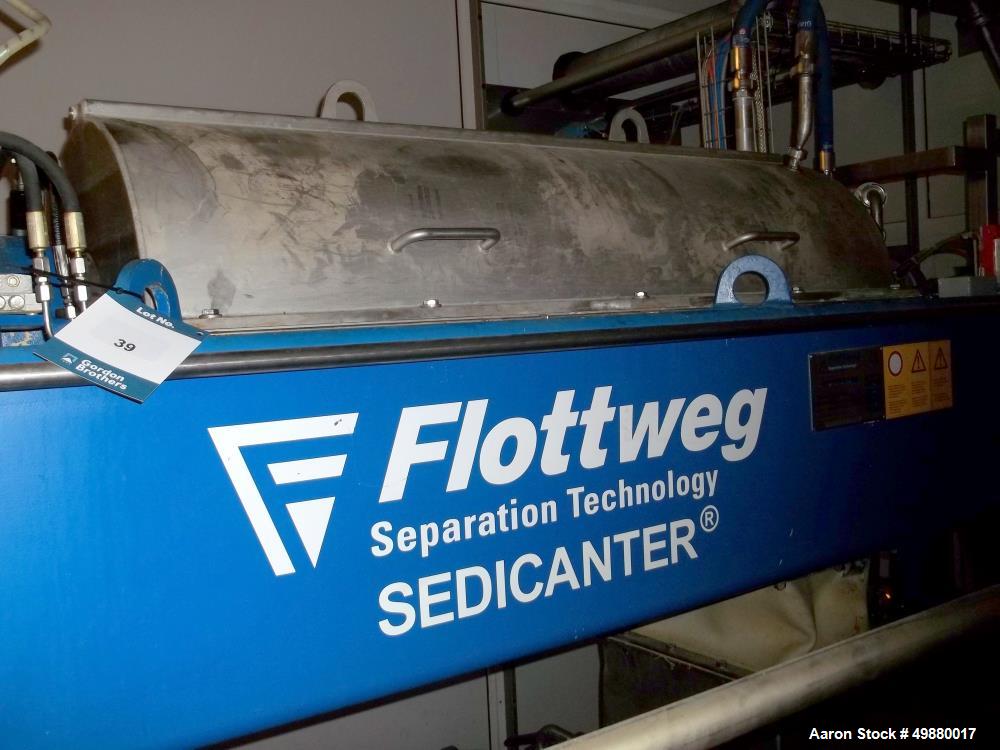 Used Flottweg S4E-3-408 Sedicanter Centrifuge