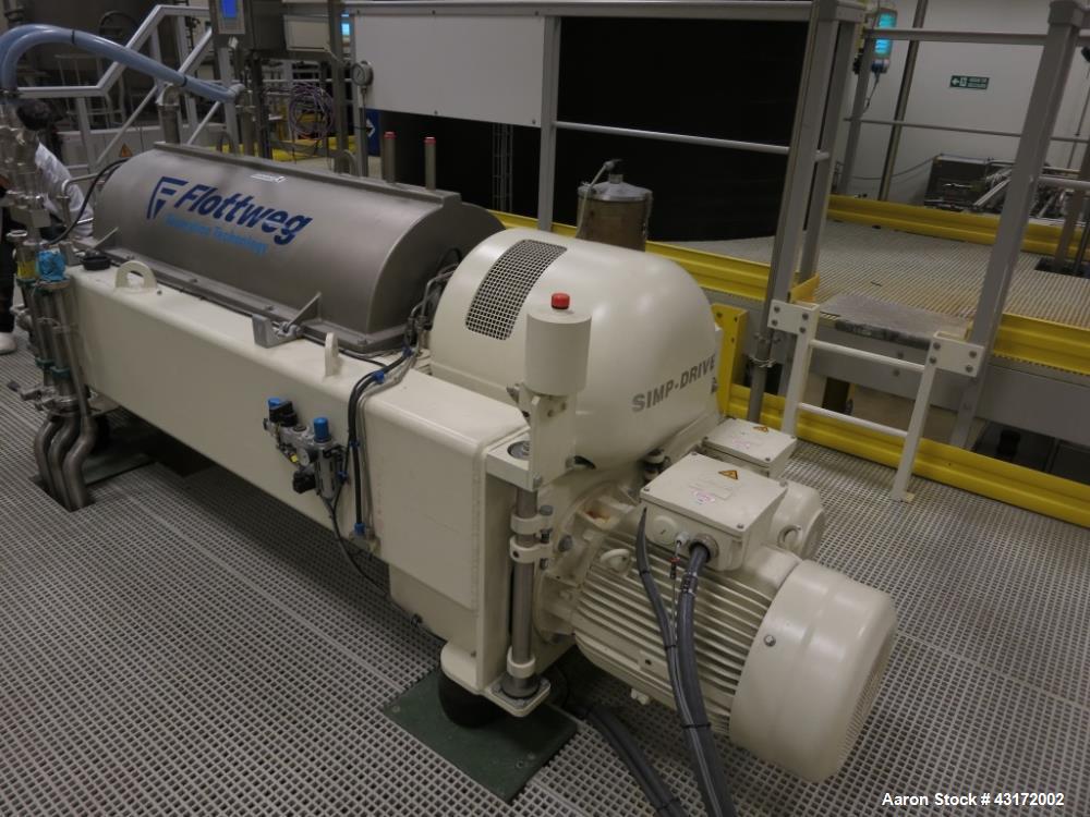 Used Flottweg S4E-3-4 Sedicanter Centrifuge