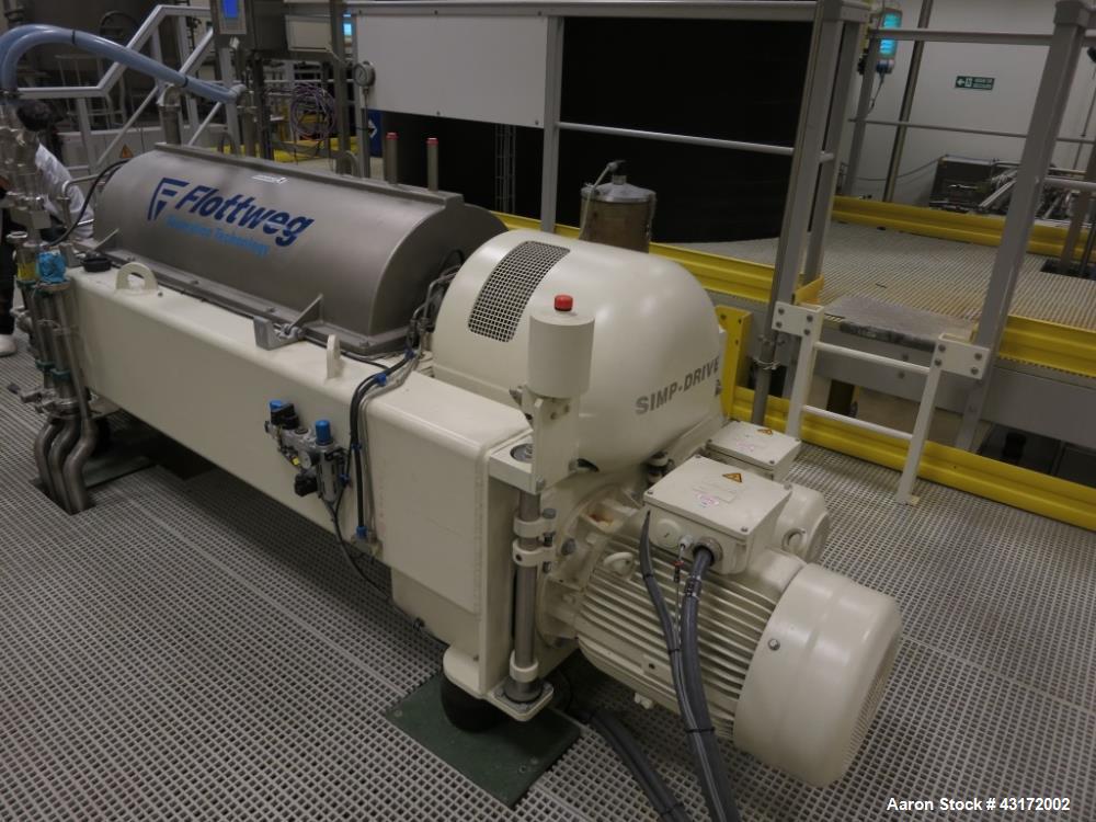 Used- Flottweg S4E-3-4 Sedicanter Centrifuge