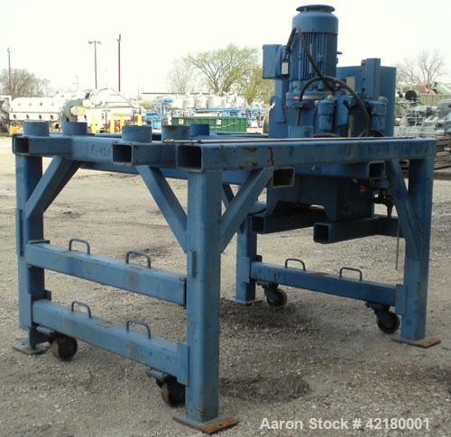 Used Flottweg Z-23-3/441 Tricanter Solid Bowl Centrifuge. 329 Stainless steel construction (product contact areas), maximum bowl speed 6000 rpm, 4630 x G force, discharge casing chutes, fiberglass bo...