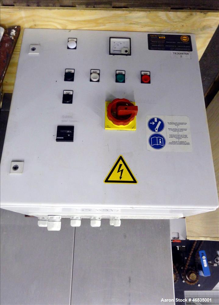 Used Flottweg Z42/3-411 Tricanter Solid Bowl Decanter Centrifuge