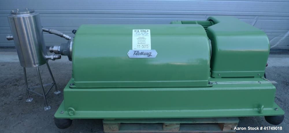 Used Flottweg Solid Bowl Decanter Centrifuge, Model Z2L/3-576