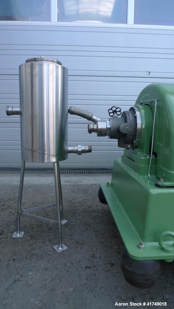 Used Flottweg Solid Bowl Decanter Centrifuge, Model Z2L/3-576