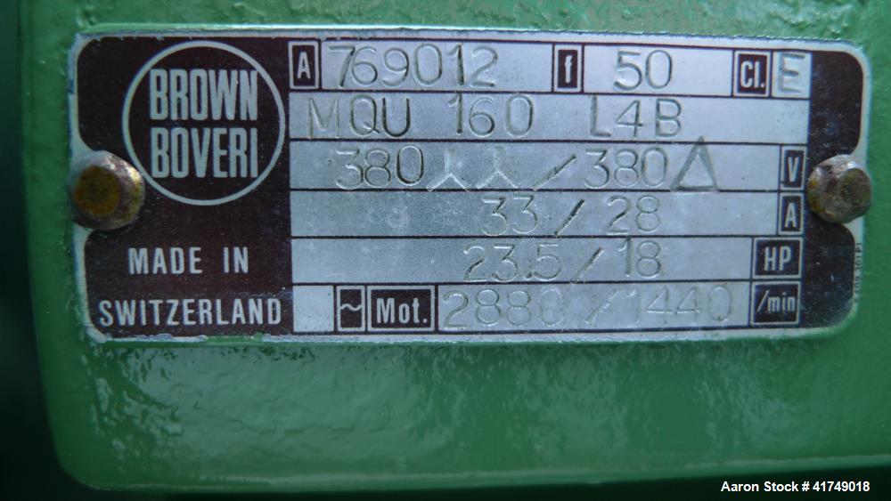 Used Flottweg Solid Bowl Decanter Centrifuge, Model Z2L/3-576