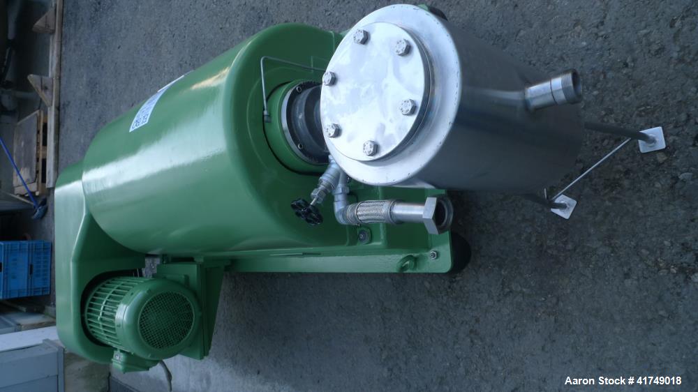 Used Flottweg Solid Bowl Decanter Centrifuge, Model Z2L/3-576