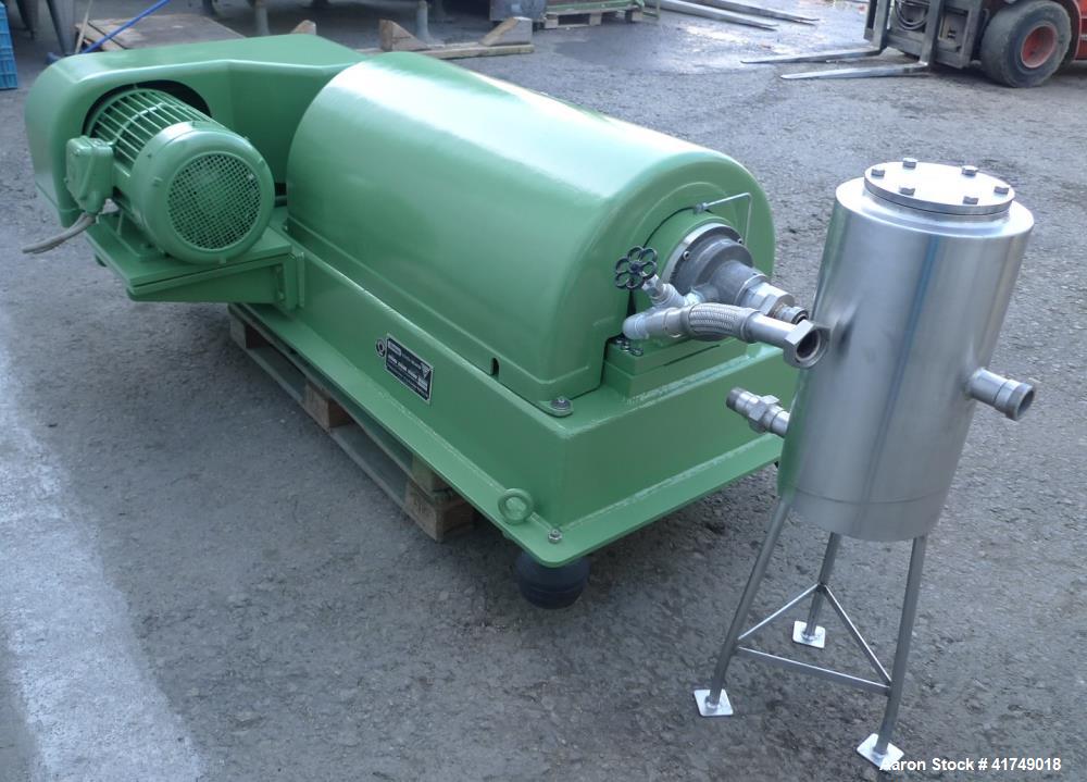 Used Flottweg Solid Bowl Decanter Centrifuge, Model Z2L/3-576