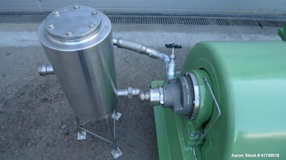 Used Flottweg Solid Bowl Decanter Centrifuge, Model Z2L/3-576