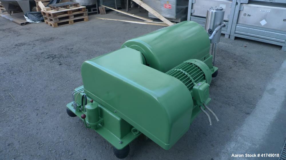 Used Flottweg Solid Bowl Decanter Centrifuge, Model Z2L/3-576