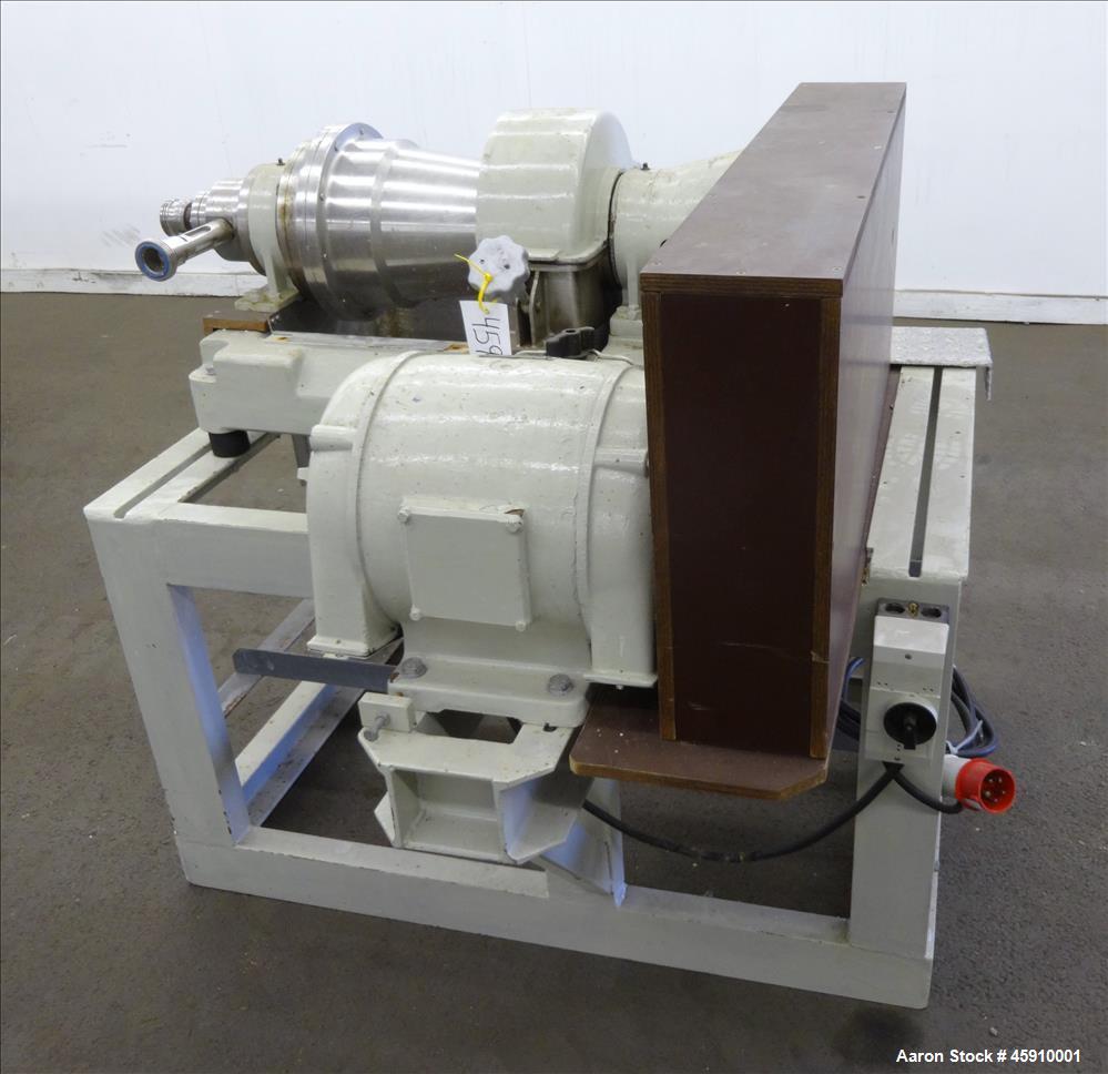Used Flottweg Z2L Solid Bowl Decanter Centrifuge OAD 48" x 45" x 45"T