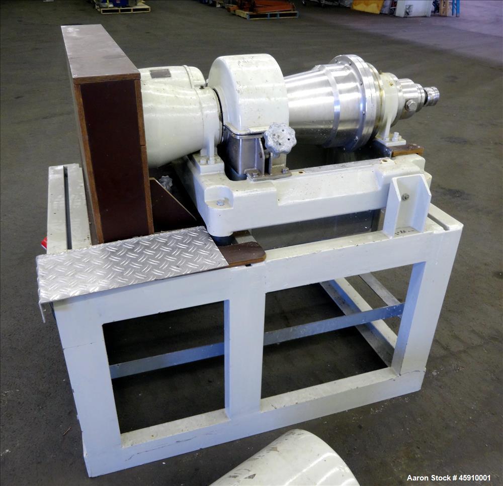 Used Flottweg Z2L Solid Bowl Decanter Centrifuge OAD 48" x 45" x 45"T