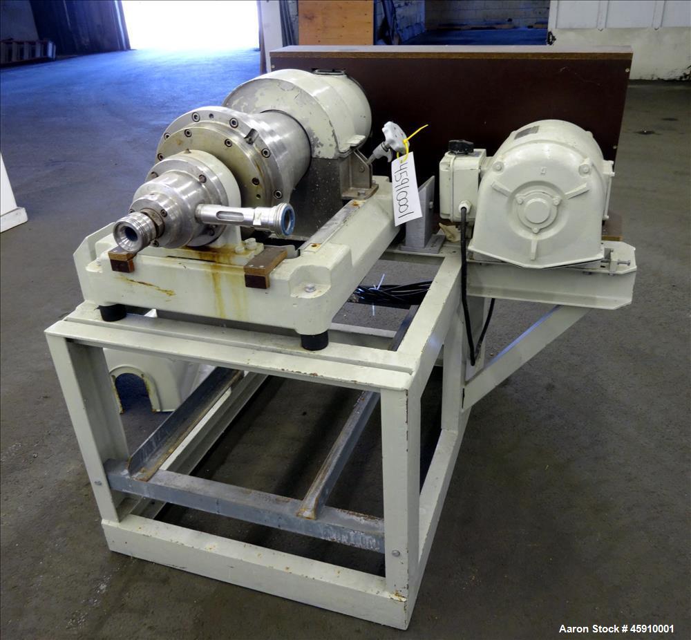 Used Flottweg Z2L Solid Bowl Decanter Centrifuge OAD 48" x 45" x 45"T