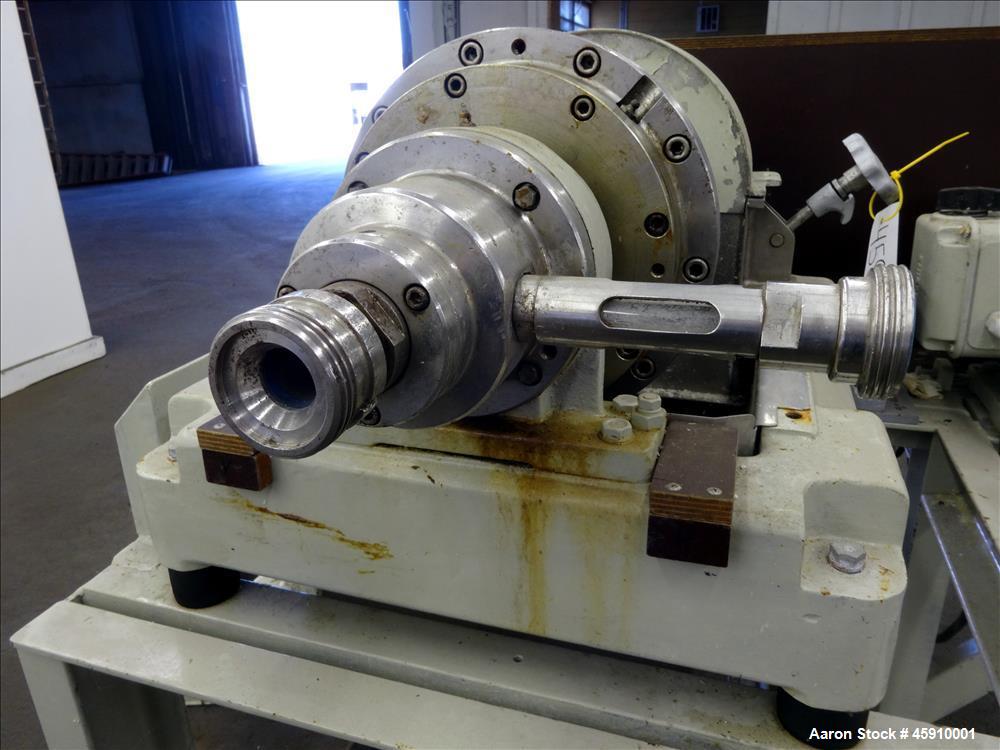 Used Flottweg Z2L Solid Bowl Decanter Centrifuge OAD 48" x 45" x 45"T